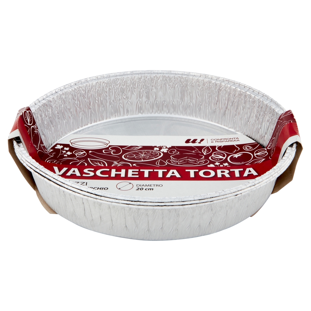 3 Vaschetta Torta 20 cm U! Confronta e Risparmia